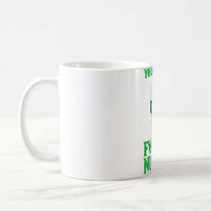 Caneca De Café Você vai fazer Fookin Nuttin Irish Skull com Sungl