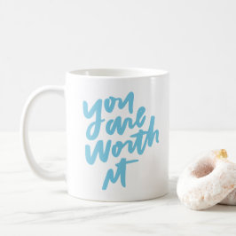 Caneca De Café Você vale a pena