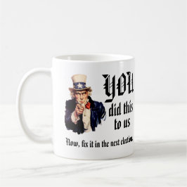 Caneca De Café VOCÊS Fizeram Isso Conosco