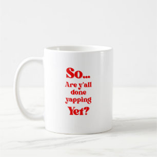 Caneca De Café Vocês Já Pararam de Falar? 