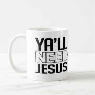 Caneca De Café Vocês Precisam de Jesus