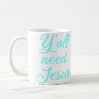 Caneca De Café Vocês Precisam de Jesus