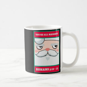 Caneca De Café Vocês São Todos Travessos Romanos 3 10 12 Natal