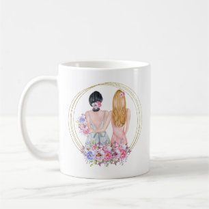 Caneca De Café Vocês Serão Minhas Meninas De Bridesmaid Loiras Br