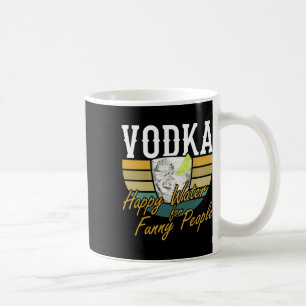 Caneca De Café Vodka Happy Water For Engraçado Pessoas Booze