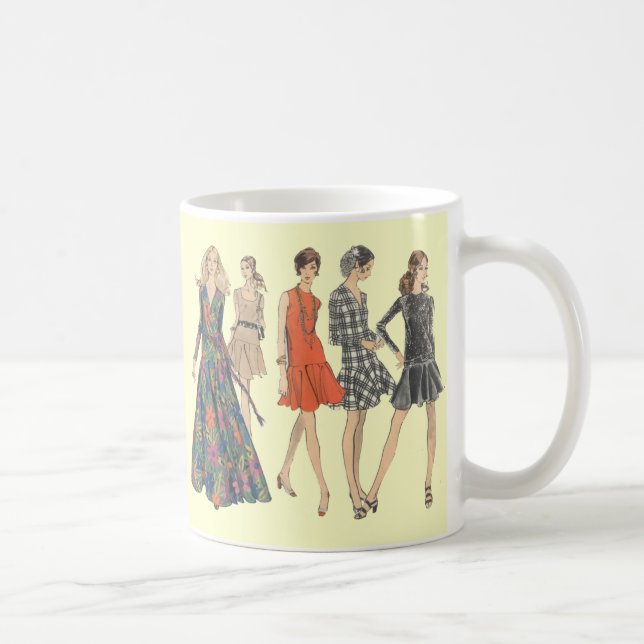 Caneca De Café Vogue (Direita)