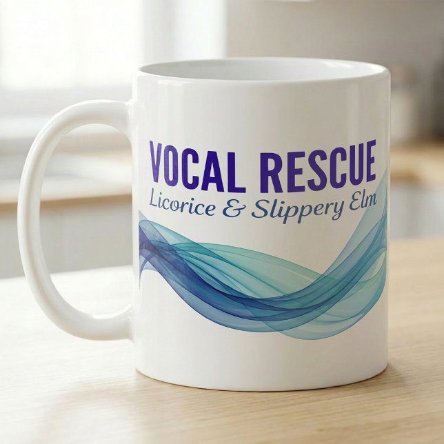 Caneca De Café Voice Reset Wave Licorice & Slippery Elm (Criador carregado)