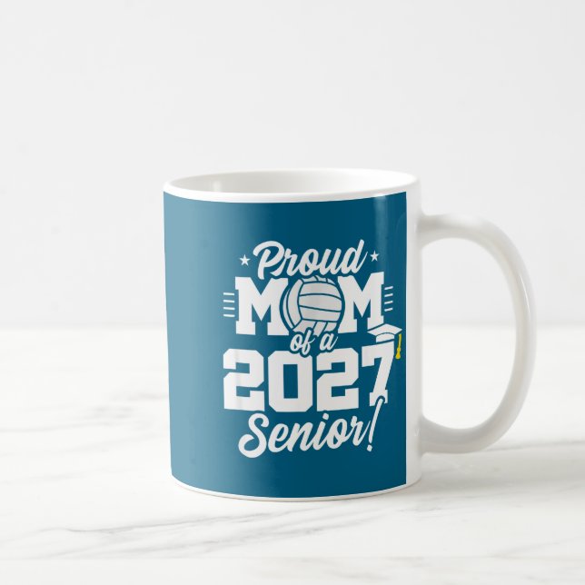Caneca De Café Volei Escolar da Turma Sênior Mínima 2027 (Direita)