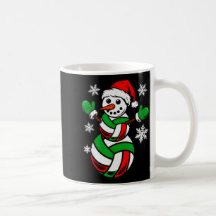 Caneca De Café Volei Santa Chapéu Boneco de Neve Natal Divertido