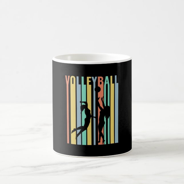 Caneca De Café Volei Volei de Praia Retro (Centro)