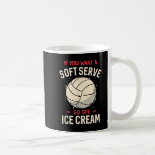 Caneca De Café Voleibol Divertido Se Você Quer Um Voleibol De Sor
