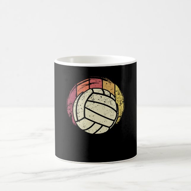 Caneca De Café Voleibol Retro (Centro)