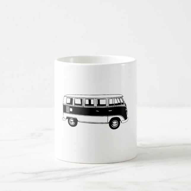 CANECA DE CAFÉ VOLKSWAGEN CAMPER VAN 1 (Centro)