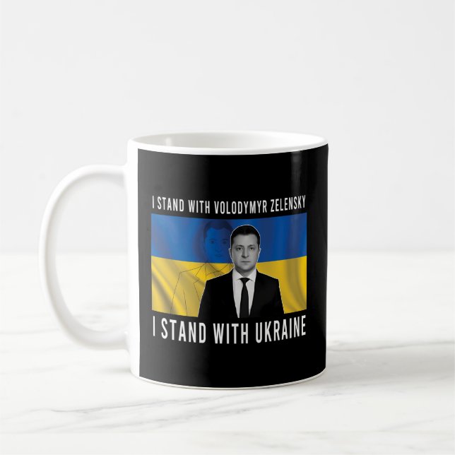 Caneca De Café Volodymyr Zelensky Nem Todos Heróis Vestem Capas S (Esquerda)