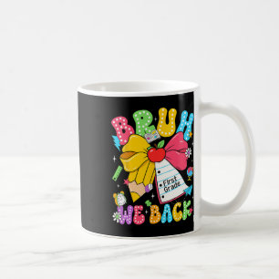 Caneca De Café Voltamos para a primeira série Arco de lápis de vo