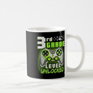 Caneca De Café Voltar à Escola Meninos 3ª Série Gamer Primeiro Di