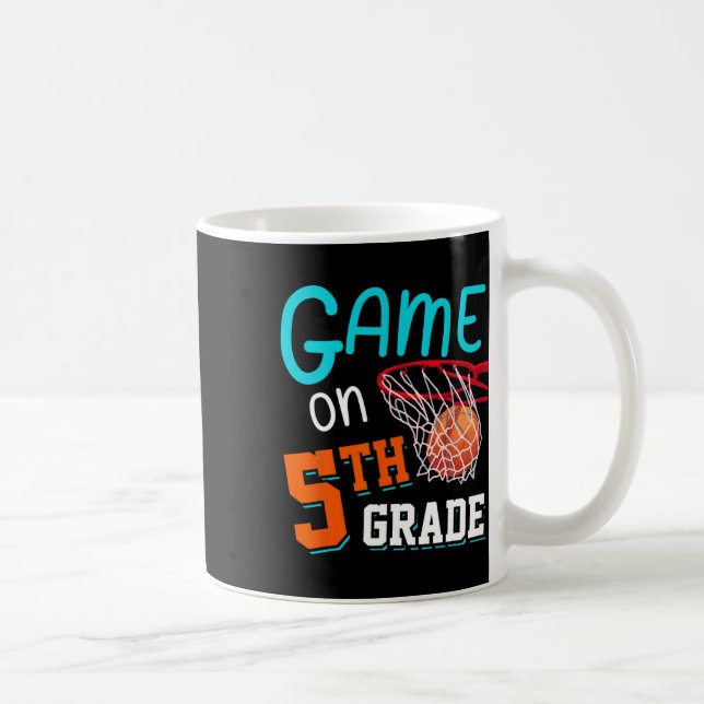 Caneca De Café Voltar Ao Jogo Da Escola No Grau De 5 Ki (Direita)