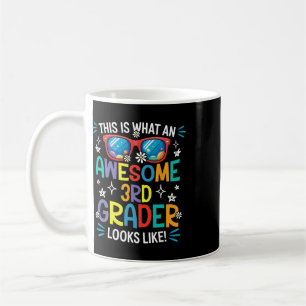Caneca De Café Voltar às Aulas 3ª Série Incrível Aluno da Terceir