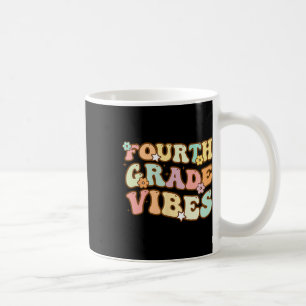 Caneca De Café Voltar às Vibrações da Quarta Série na Escola Alun