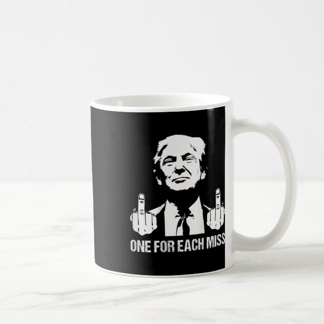 Caneca De Café (Voltar) Trump Um Para Cada Voto De Camisa De Tumm (Direita)