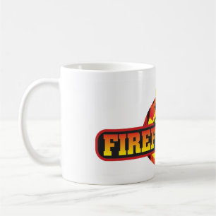 Caneca de café Voluntária Bombeiro