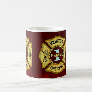 Caneca De Café Voluntário do motor um