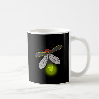 Caneca De Café voo de inseto relâmpago aceso