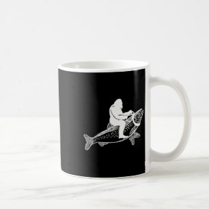 Caneca De Café Voo de Sasquatch com Pé Grande