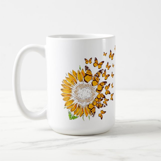 Caneca De Café Voo do sol (Esquerda)