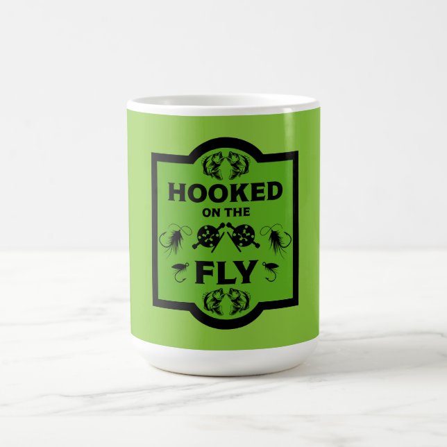 Caneca De Café Voo Pesca Canadá (Centro)