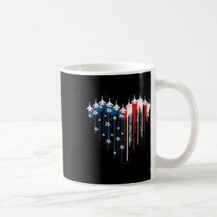 Caneca De Café Voo Retro Jet Avião Bandeira Americana Quarto