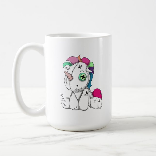 Caneca De Café Voodoo Unicorn (Esquerda)