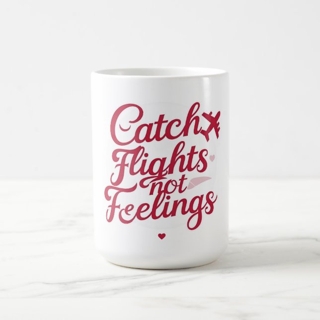 Caneca De Café Voos de Captura Não Sentidos - Sass Viagem feminin (Centro)