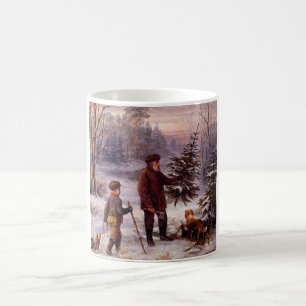 Caneca De Café Vorweihnacht Franz Krüger Árvore de Natal
