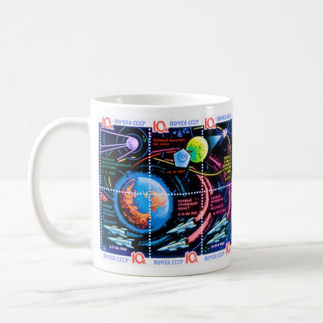 Caneca De Café Vostok (Esquerda)