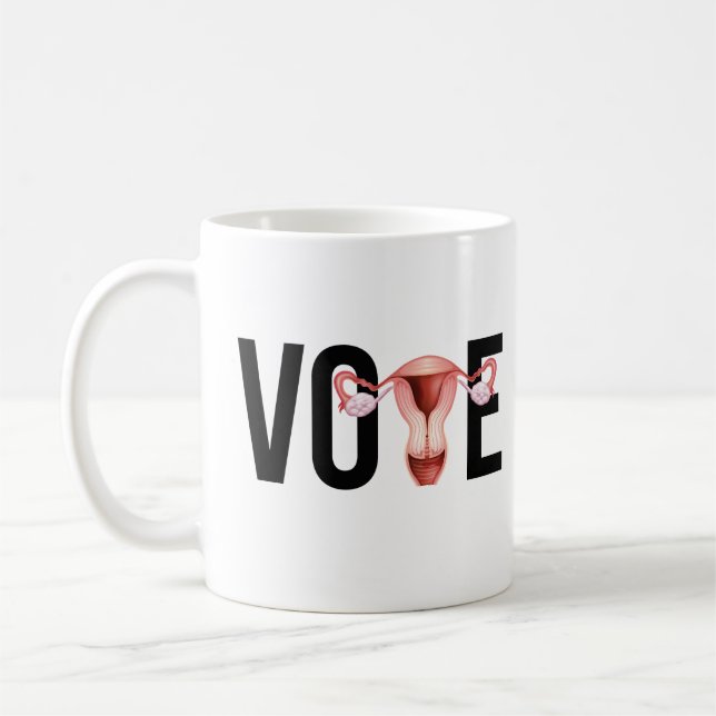 Caneca De Café Vota com o útero (Esquerda)