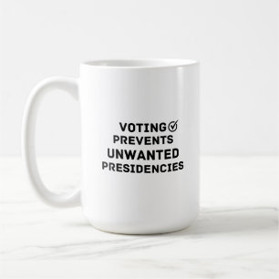 Caneca De Café Votação Impede Presente De Presidências Indesejada