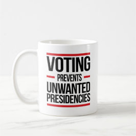 Caneca De Café Votação Impede Presidências Indesejadas