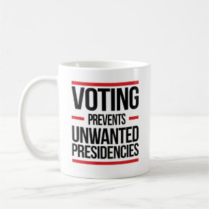 Caneca De Café Votação Impede Presidências Indesejadas