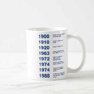 Caneca De Café Votando direito Não vamos voltar a Kamala-harr 202