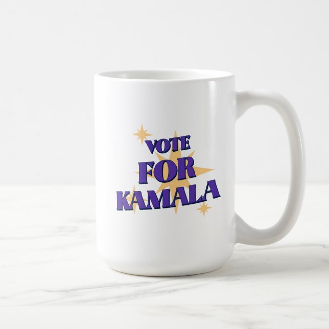 Caneca De Café Votar Kamala Coffee Mug (Direita)