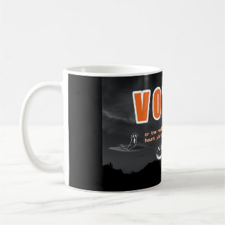 Caneca De Café Votar Táticas de Medo