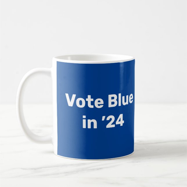 Caneca De Café Vote Blue em 2024 (Esquerda)