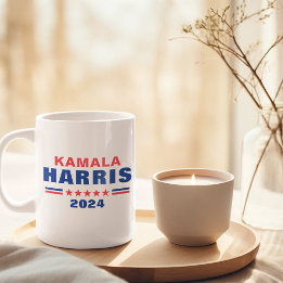 Caneca De Café Vote Kamala Harris 2024 Campanha Café Mug
