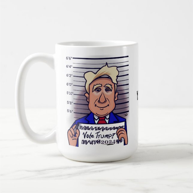 Caneca De Café Vote Trump Classic Mug (Esquerda)