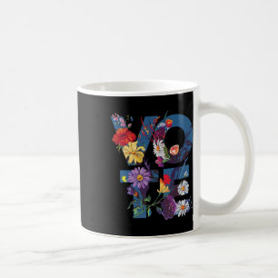 Caneca De Café Voto Azul Floral Democrata Kamala 2024