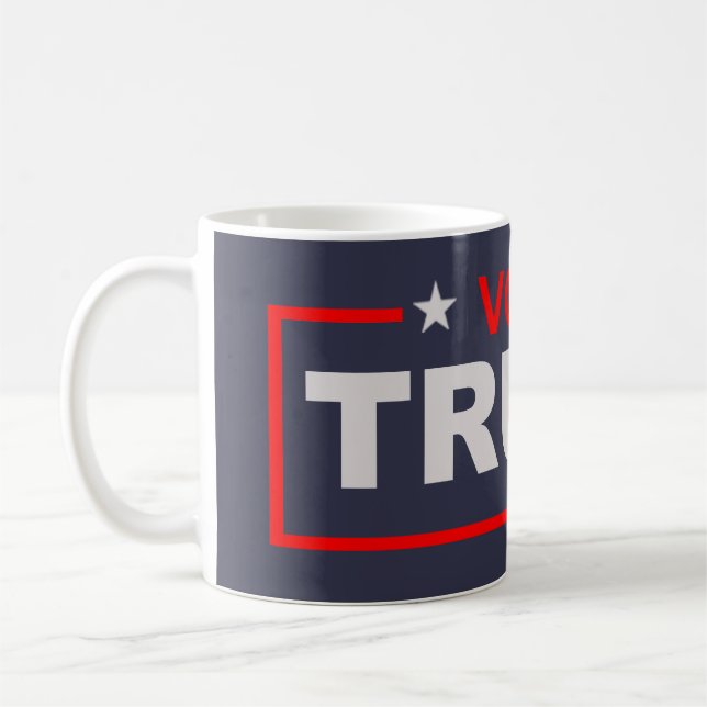 Caneca De Café Voto Donald Trump (Esquerda)