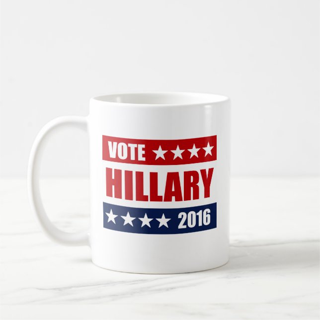 Caneca De Café VOTO HILLARY 2016.png (Esquerda)