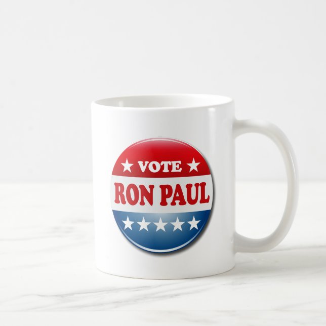 CANECA DE CAFÉ VOTO RON PAUL (Direita)