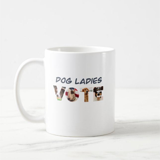 Caneca De Café Votos das Damas de Cães (Esquerda)